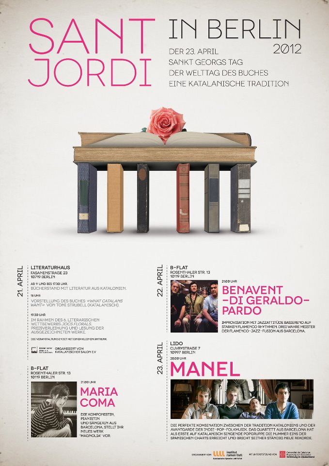 Cartell Sant Jordi 2012 Ramon Llull